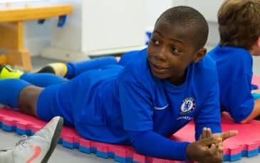 children on chelsea course