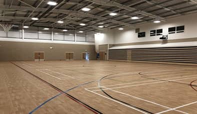 Kingshott Sports hall facilities